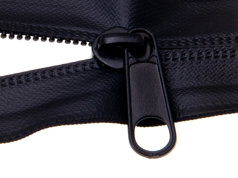 Zipper/Schieber für Spiralreißverschlüsse 5 mm - Set 5 Stück - uni schwarz