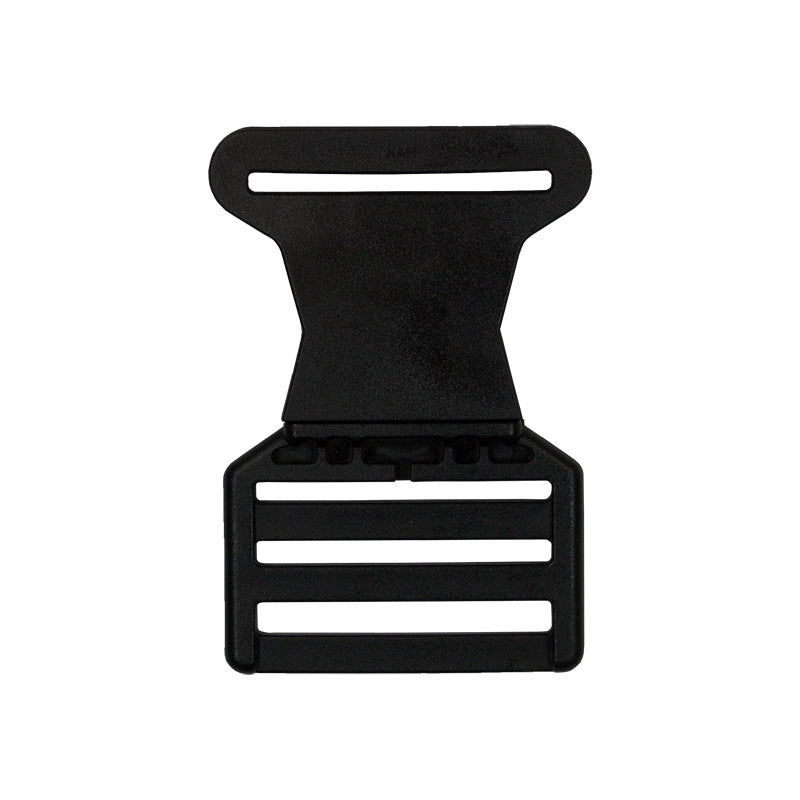 Steckschnalle ca. 40 mm - schwarz