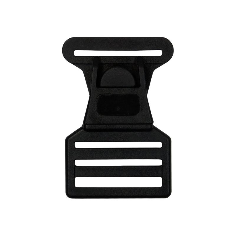 Steckschnalle ca. 40 mm - schwarz