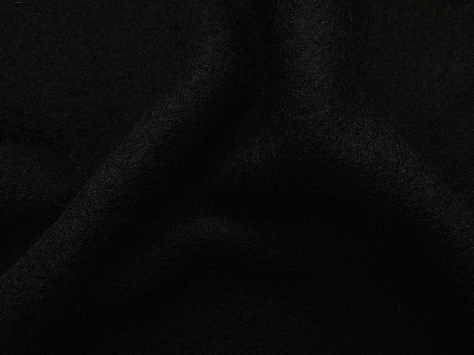 Wollwalk Stoff Naomi gekochte Wolle - uni