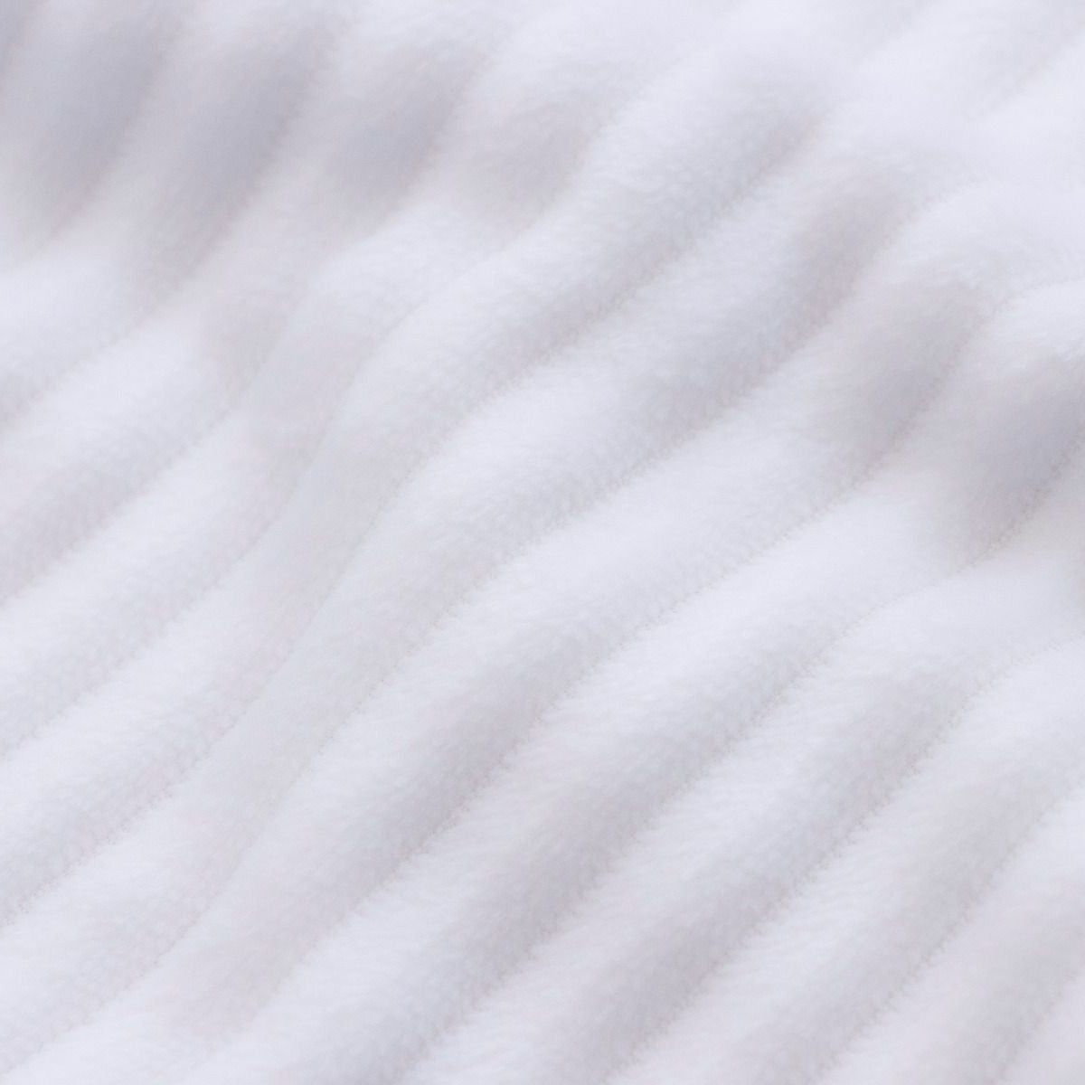 Wellnessfleece in Cordoptik - uni