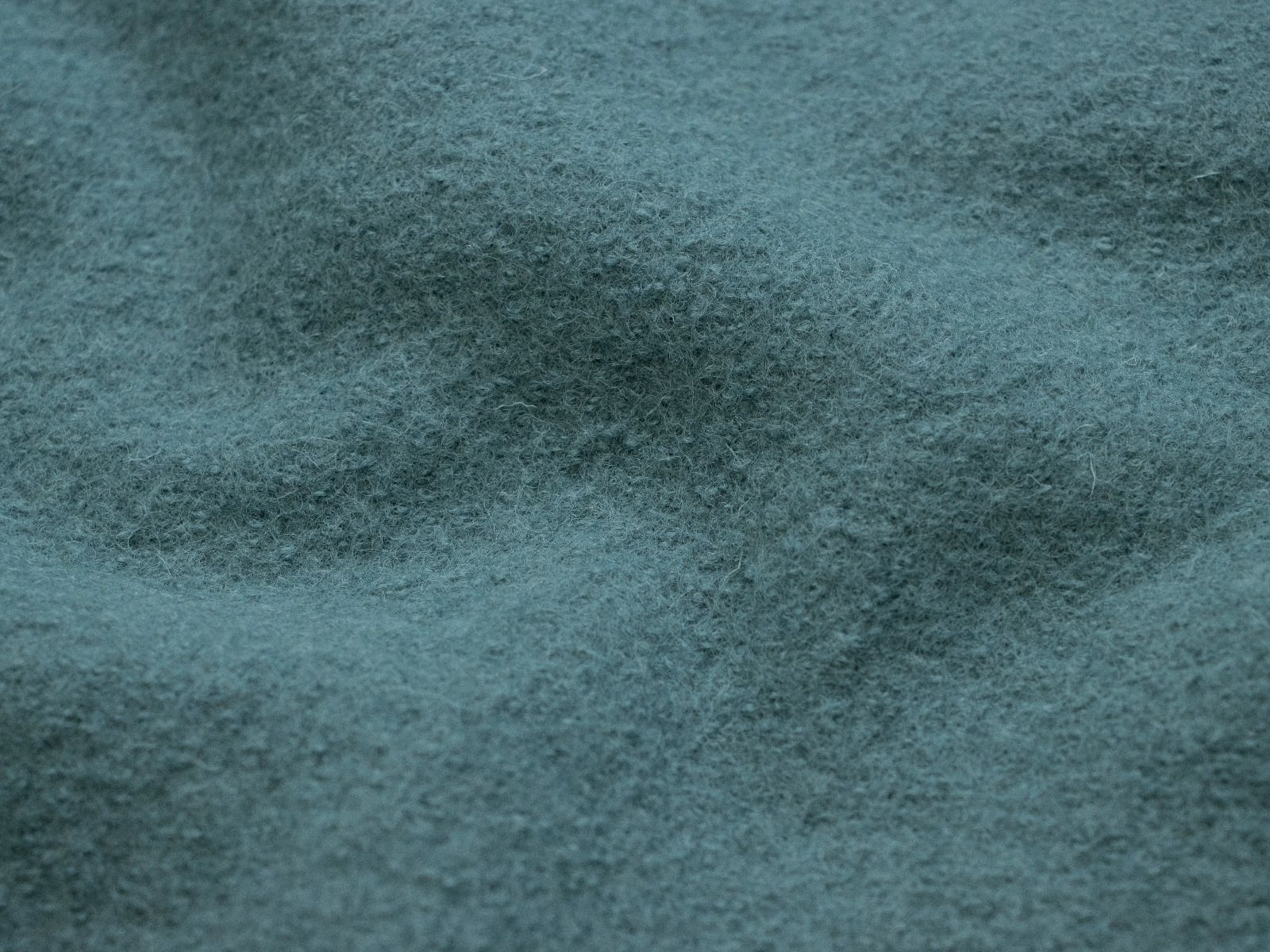 Wollwalk Stoff Naomi gekochte Wolle - uni