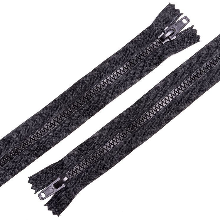 Zweiwegereißverschluss YKK nicht teilbar 62 cm - schwarz