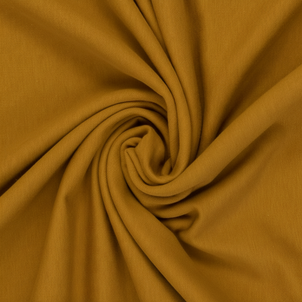 Stoff-Spirale in hellem Goldocker