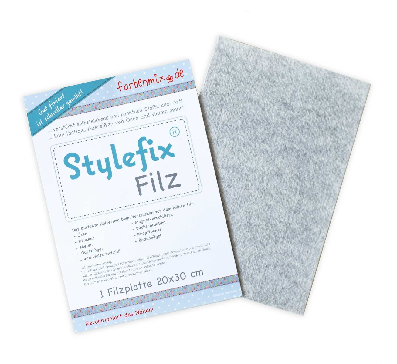 Stylefix selbstklebende Filzplatte 20x30cm