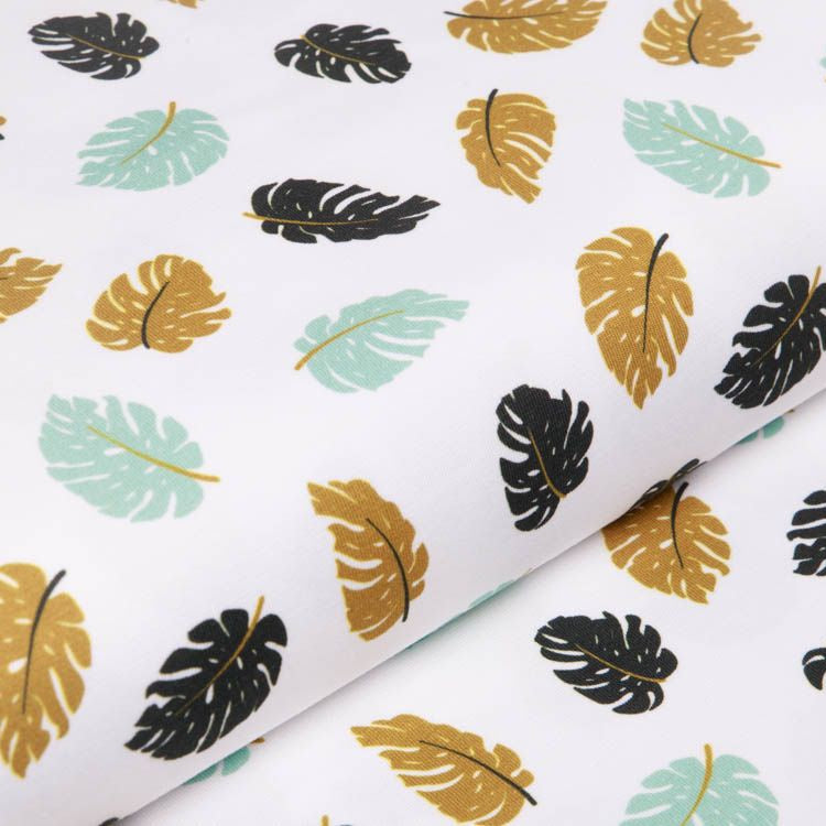 Jersey Swafing Theo - Monstera-Blätter