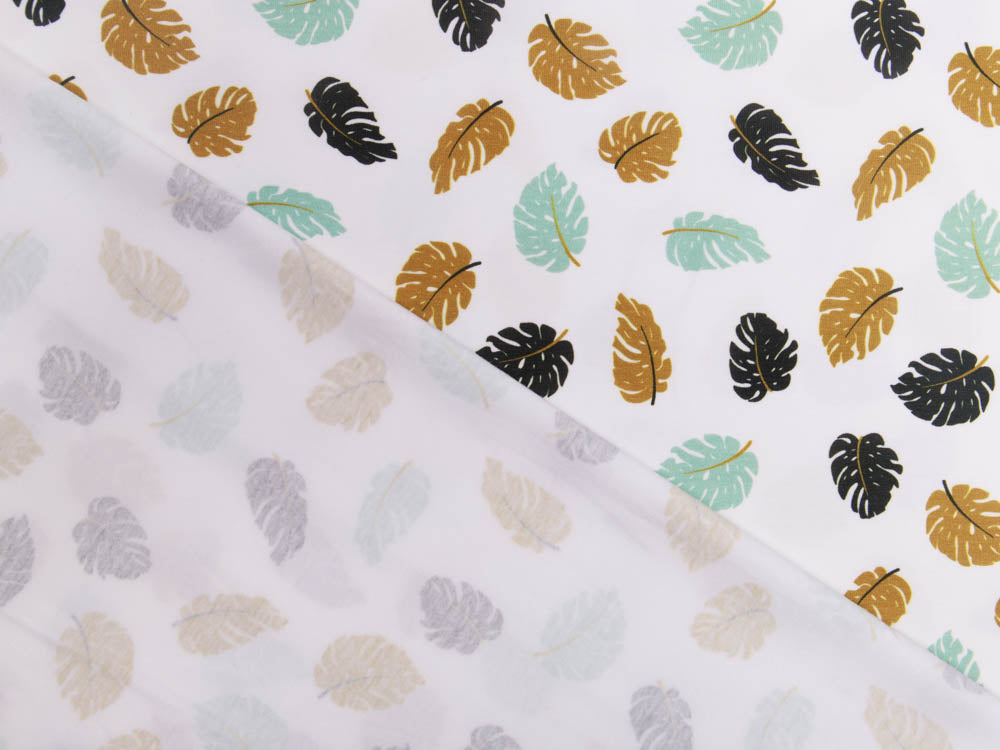 Jersey Swafing Theo - Monstera-Blätter