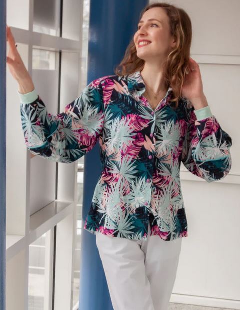 Papierschnittmuster Bluse Uma