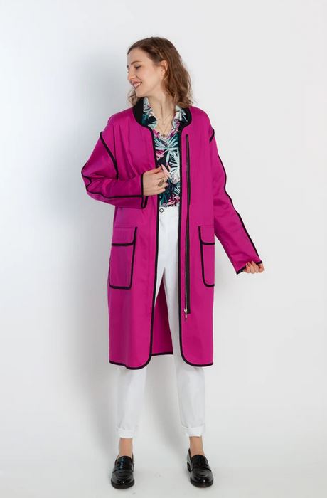 Papierschnittmuster Mantel Undine