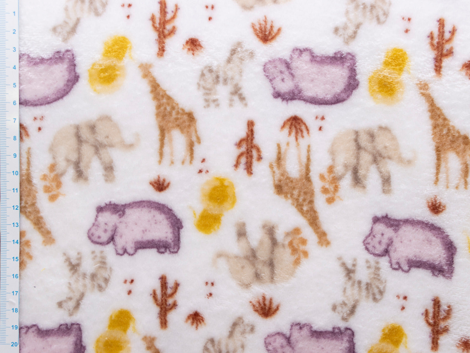 Wellnessfleece - wilde Safarietiere