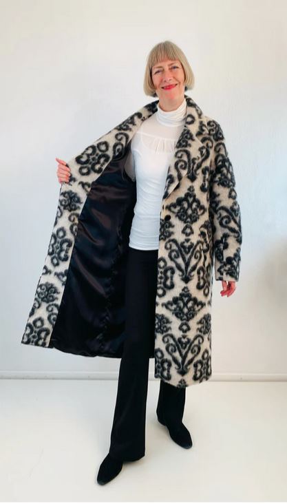 Papierschnittmuster Premium Mantel Zoe