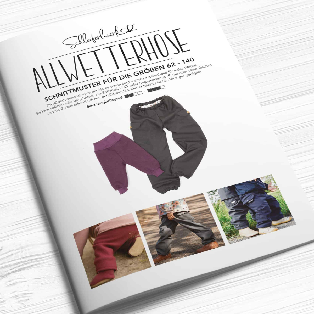 Papierschnittmuster - Allwetterhose