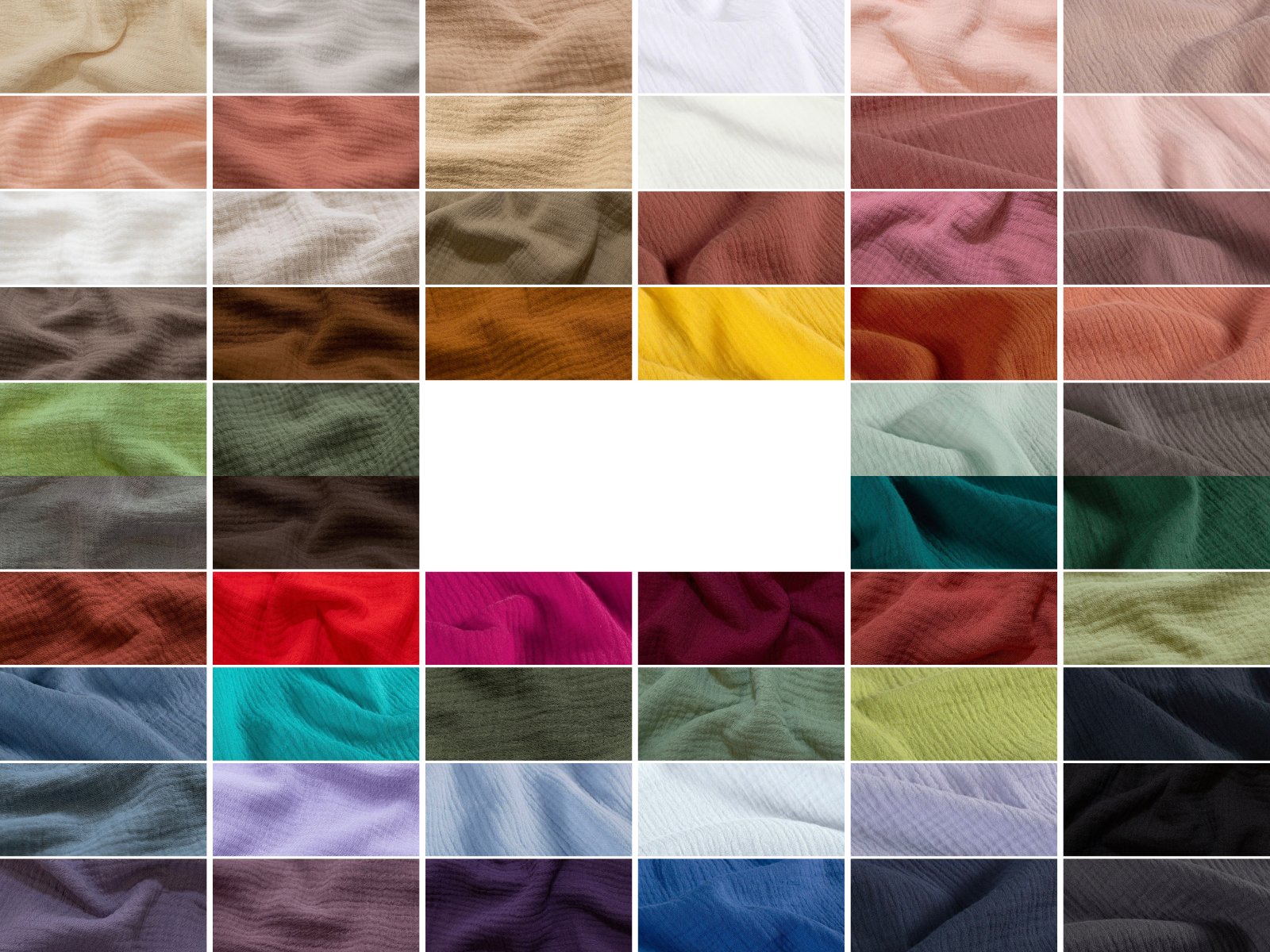 Baumwoll Musselin Double Gauze Stoff