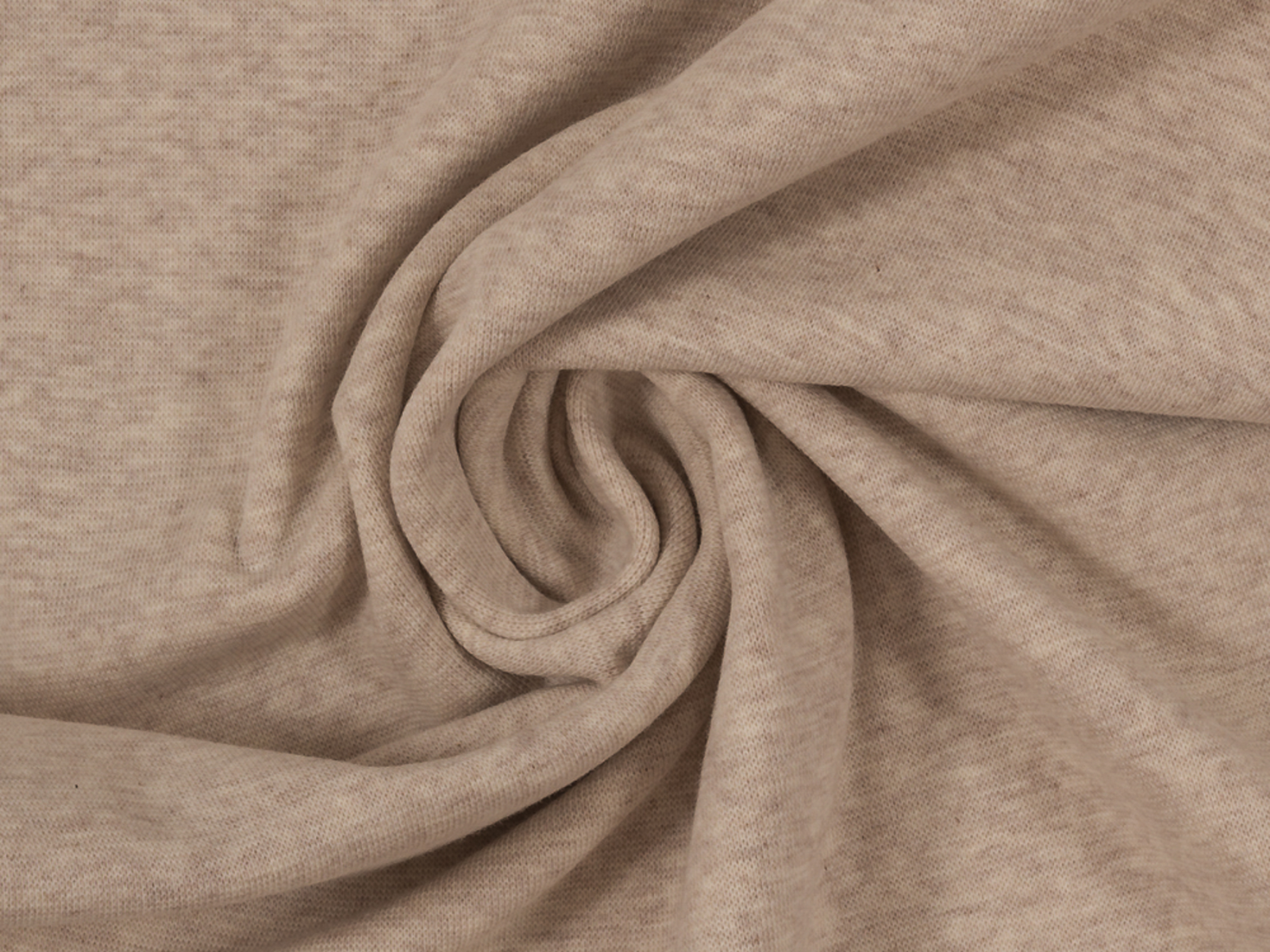 Glattes Bündchen Stoff Heike 95cm - meliert