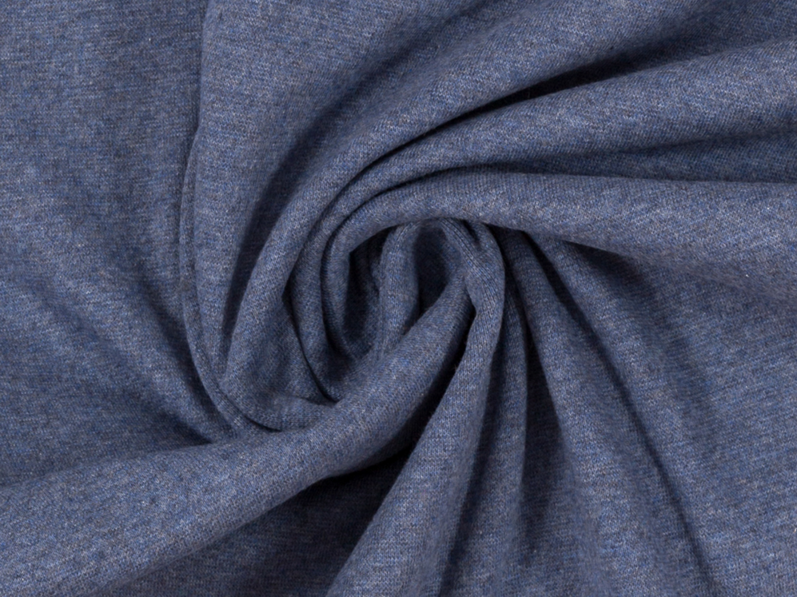 Glattes Bündchen Stoff Heike 95cm - meliert