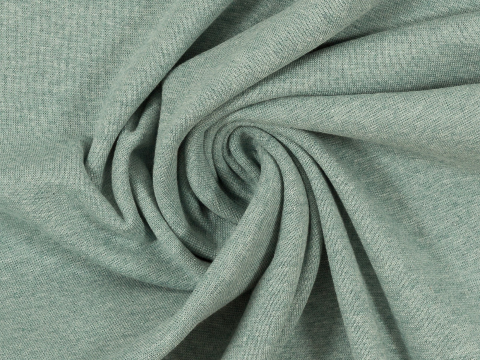 Glattes Bündchen Stoff Heike 95cm - meliert