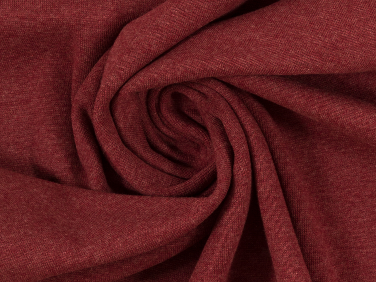 Glattes Bündchen Stoff Heike 95cm - meliert