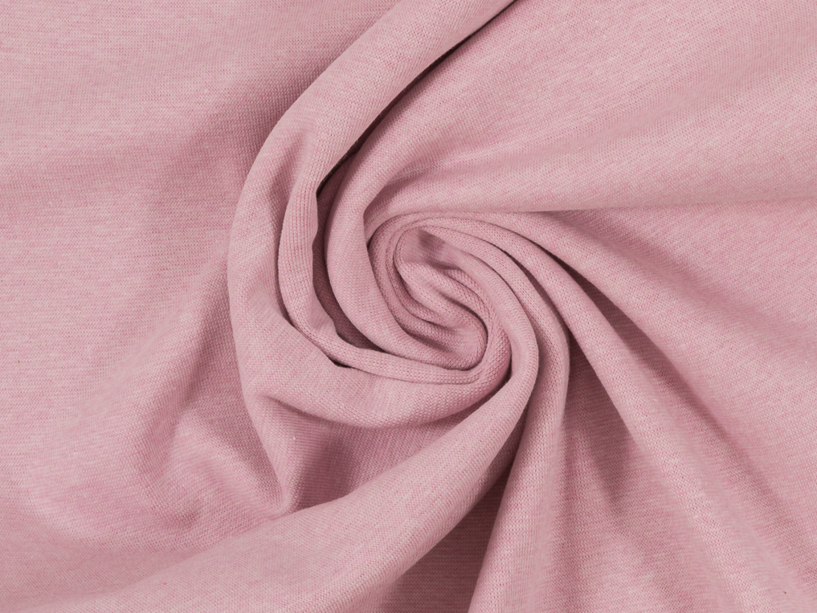 Glattes Bündchen Stoff Heike 95cm - meliert