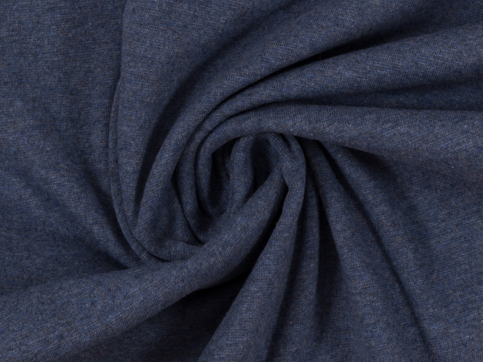 Glattes Bündchen Stoff Heike 95cm - meliert