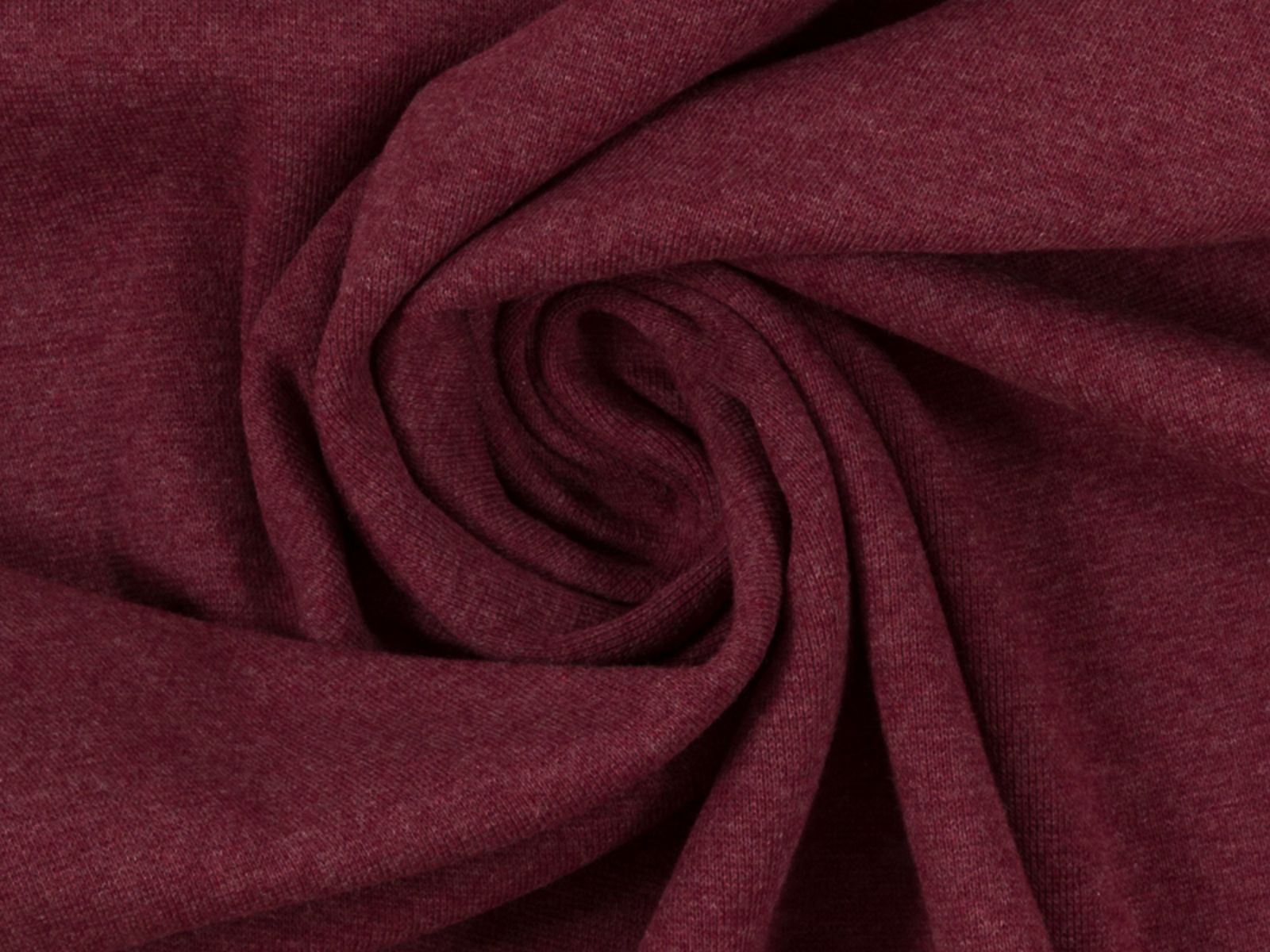 Glattes Bündchen Stoff Heike 95cm - meliert