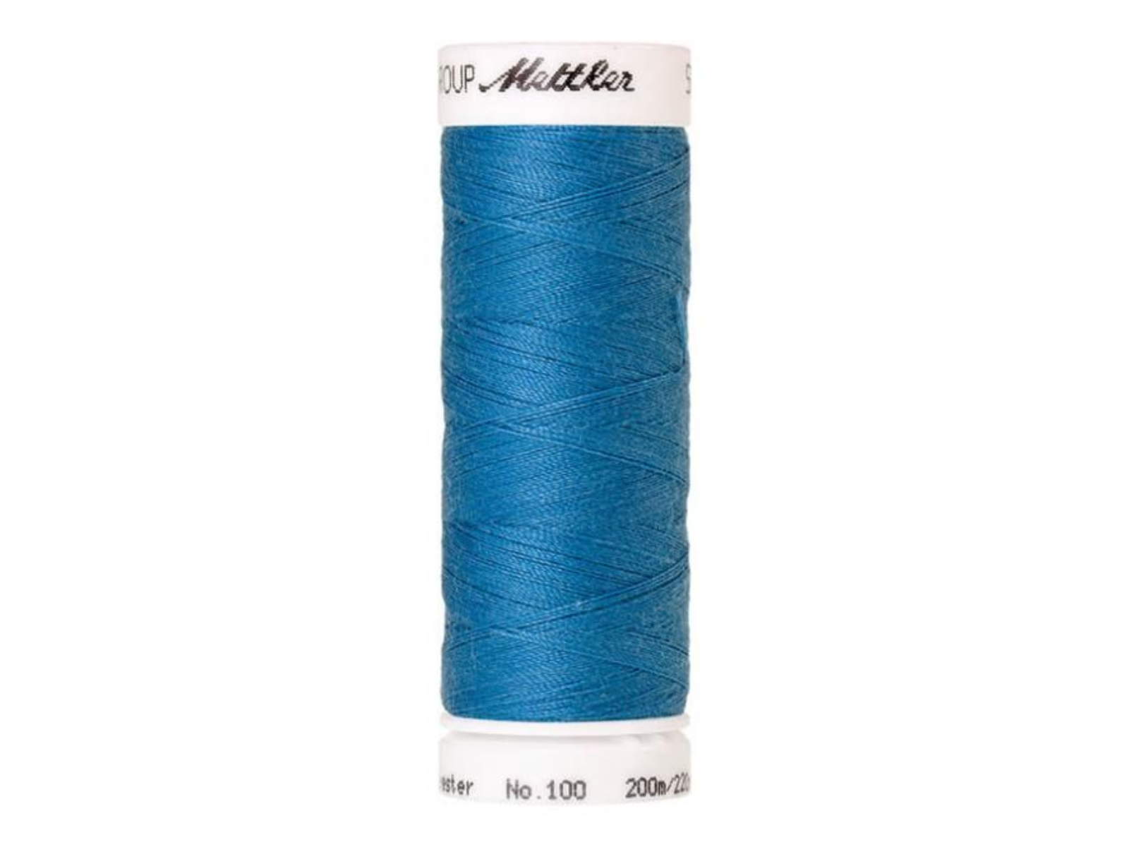 🧵  SERALON® - Allesnähergarn - 200 m • Hellblau - Blau - Dunkelblau - Nähgarn