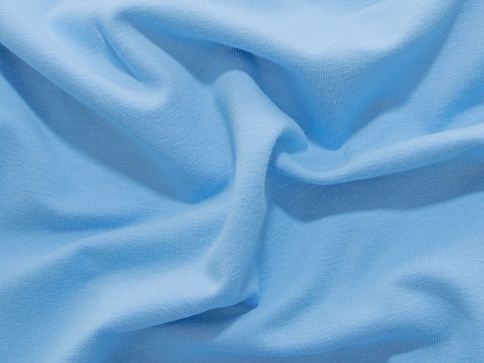 Baumwolle Jersey Stoff - uni