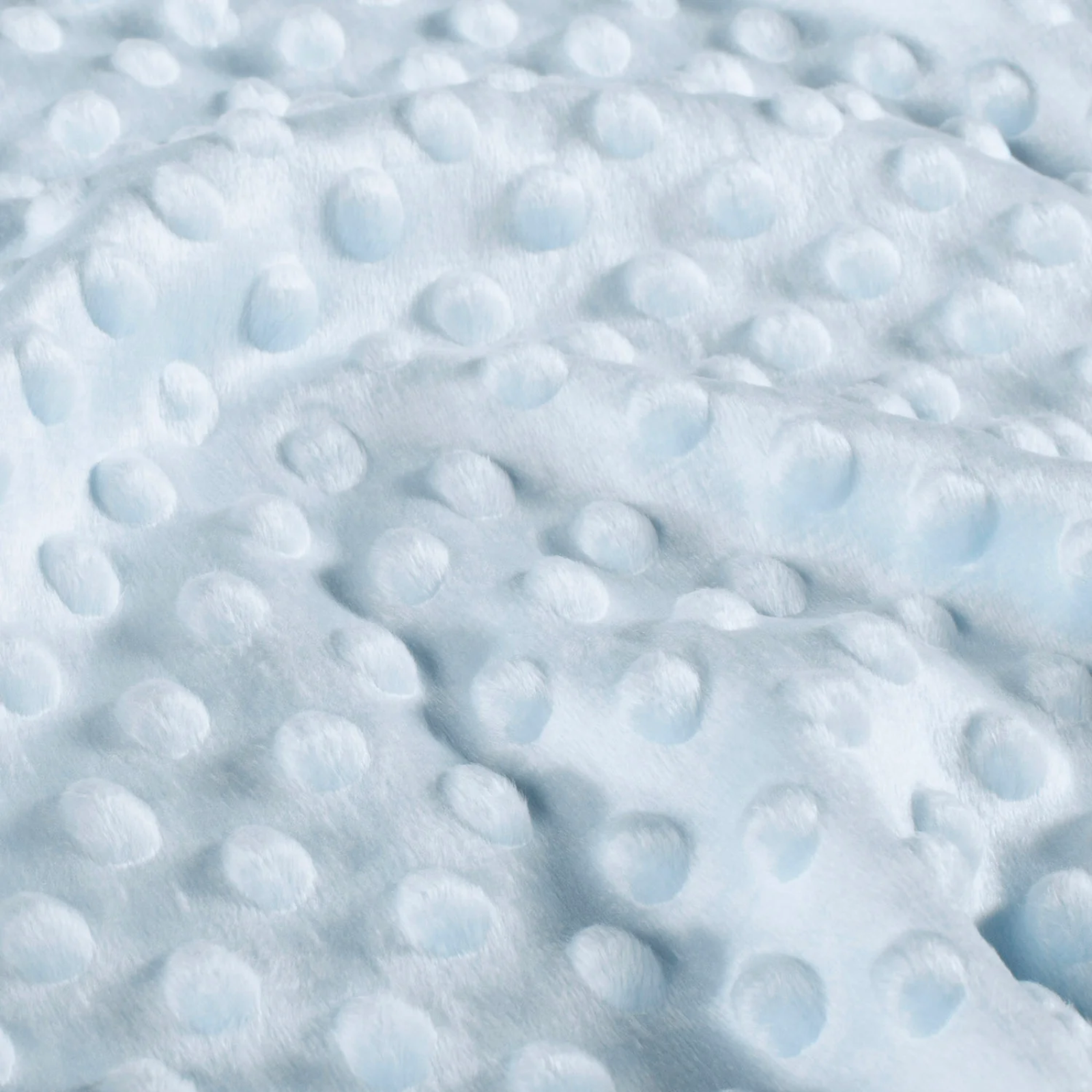 Minky-Stoff mit Noppenprägung