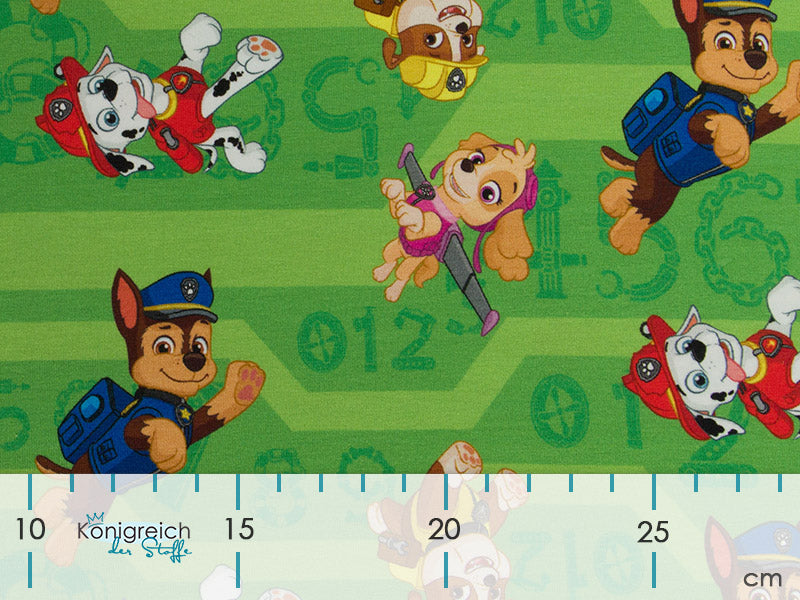 Jersey Swafing Paw Patrol - Marshall & Friends auf Streifen