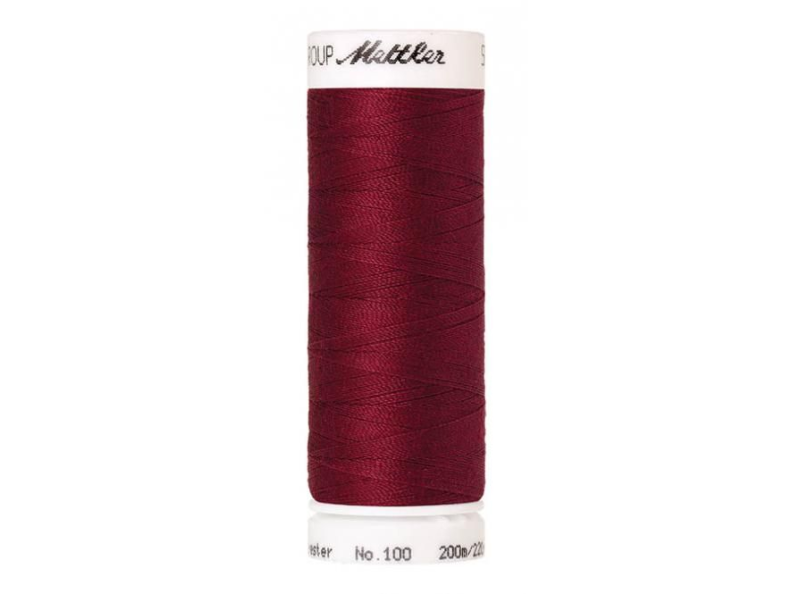 🧵  SERALON® - Allesnähergarn - 200 m • Beige – Rot – Bordeaux - Nähgarn