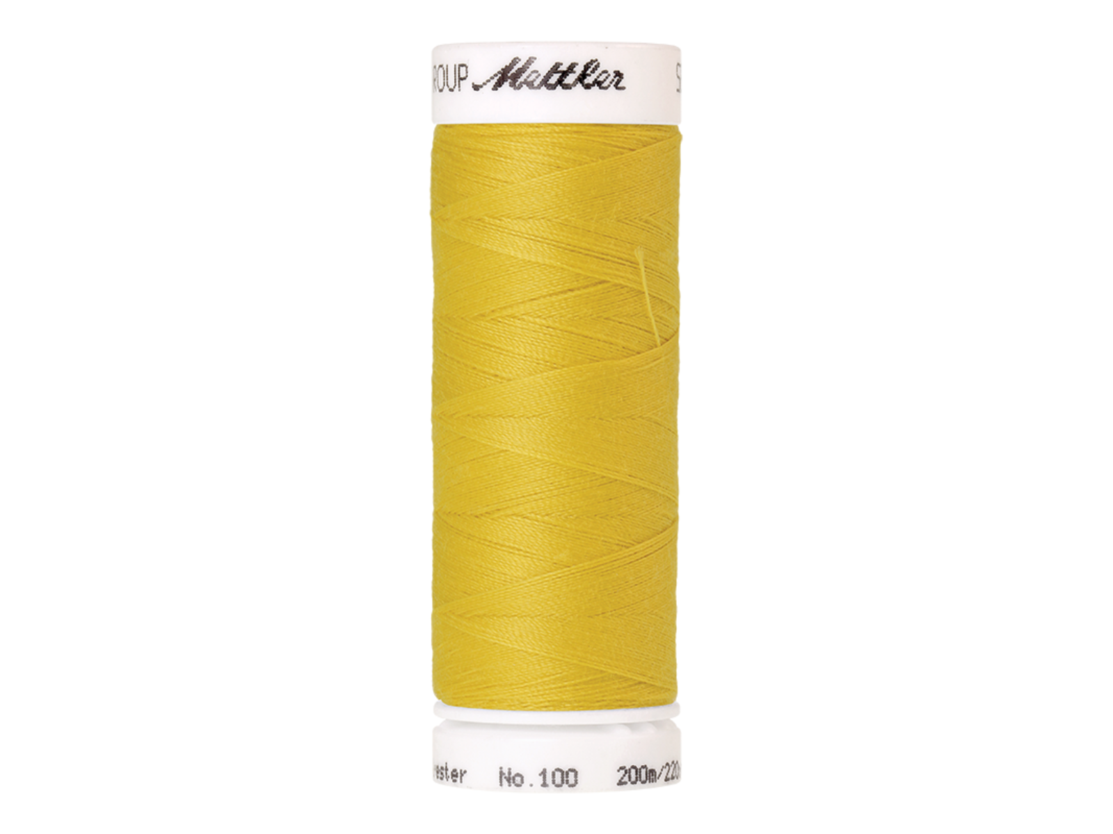 🧵  SERALON® - Allesnähergarn - 200 m • Weiß – Gelb – Orange - Nähgarn