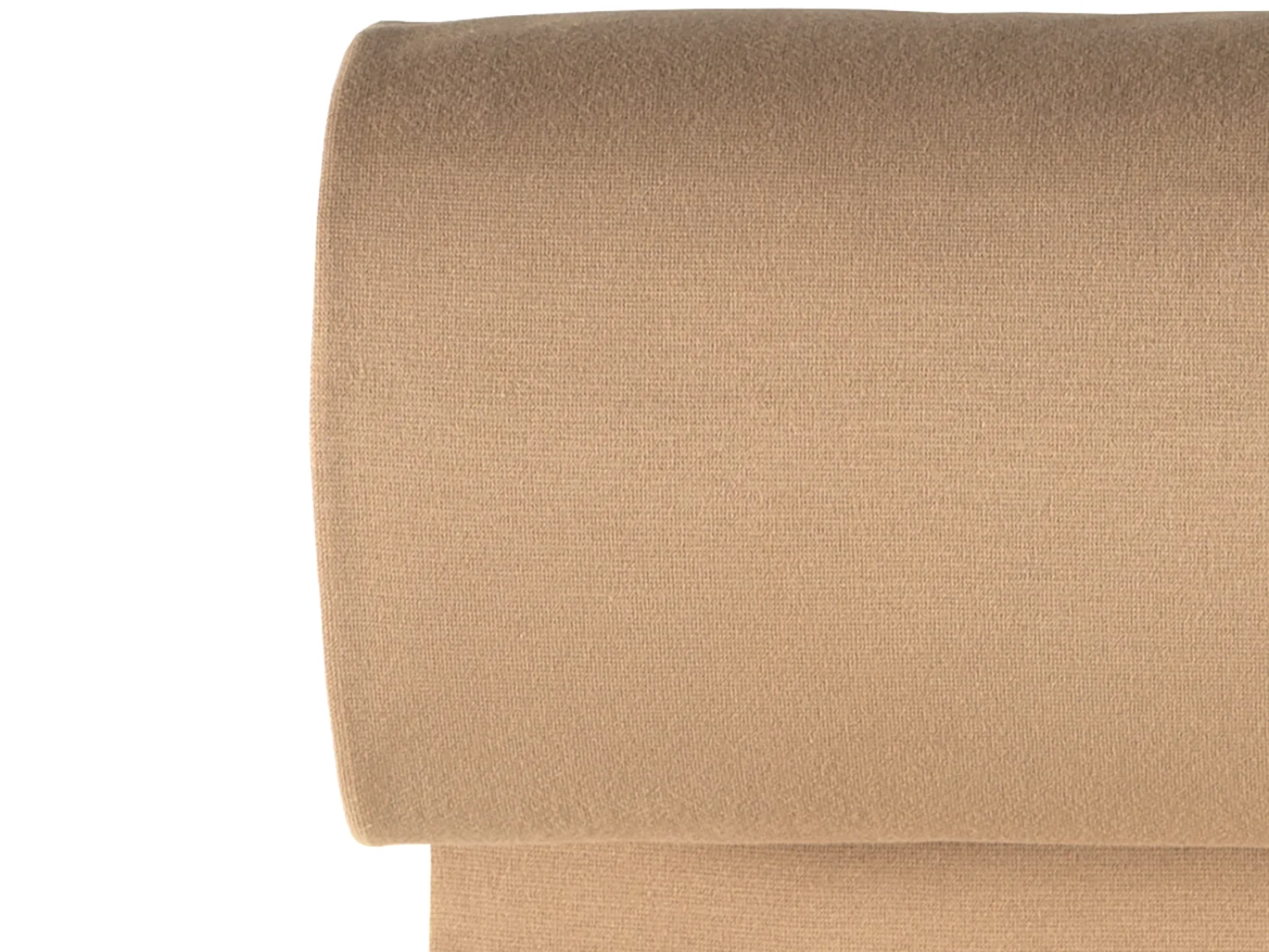 Glattes Bündchen Stoff im Schlauch -uni