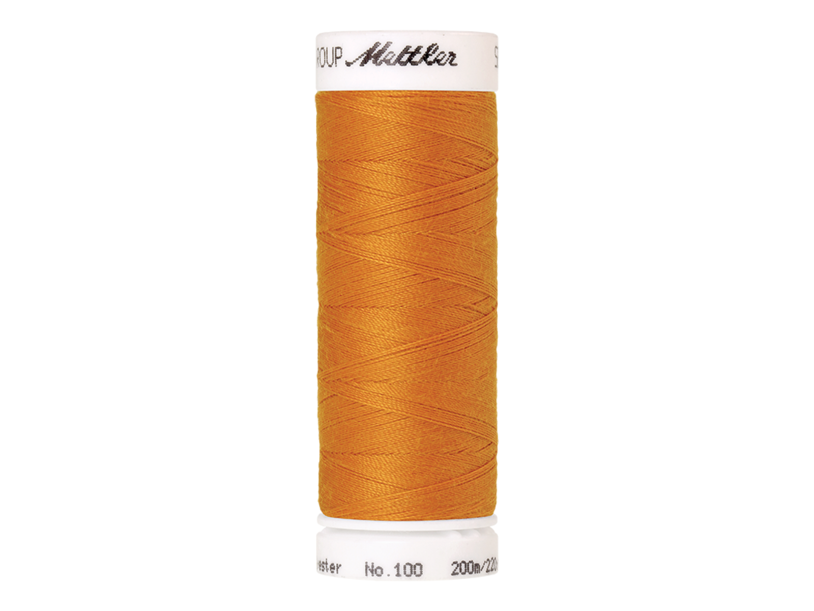 🧵  SERALON® - Allesnähergarn - 200 m • Weiß – Gelb – Orange - Nähgarn