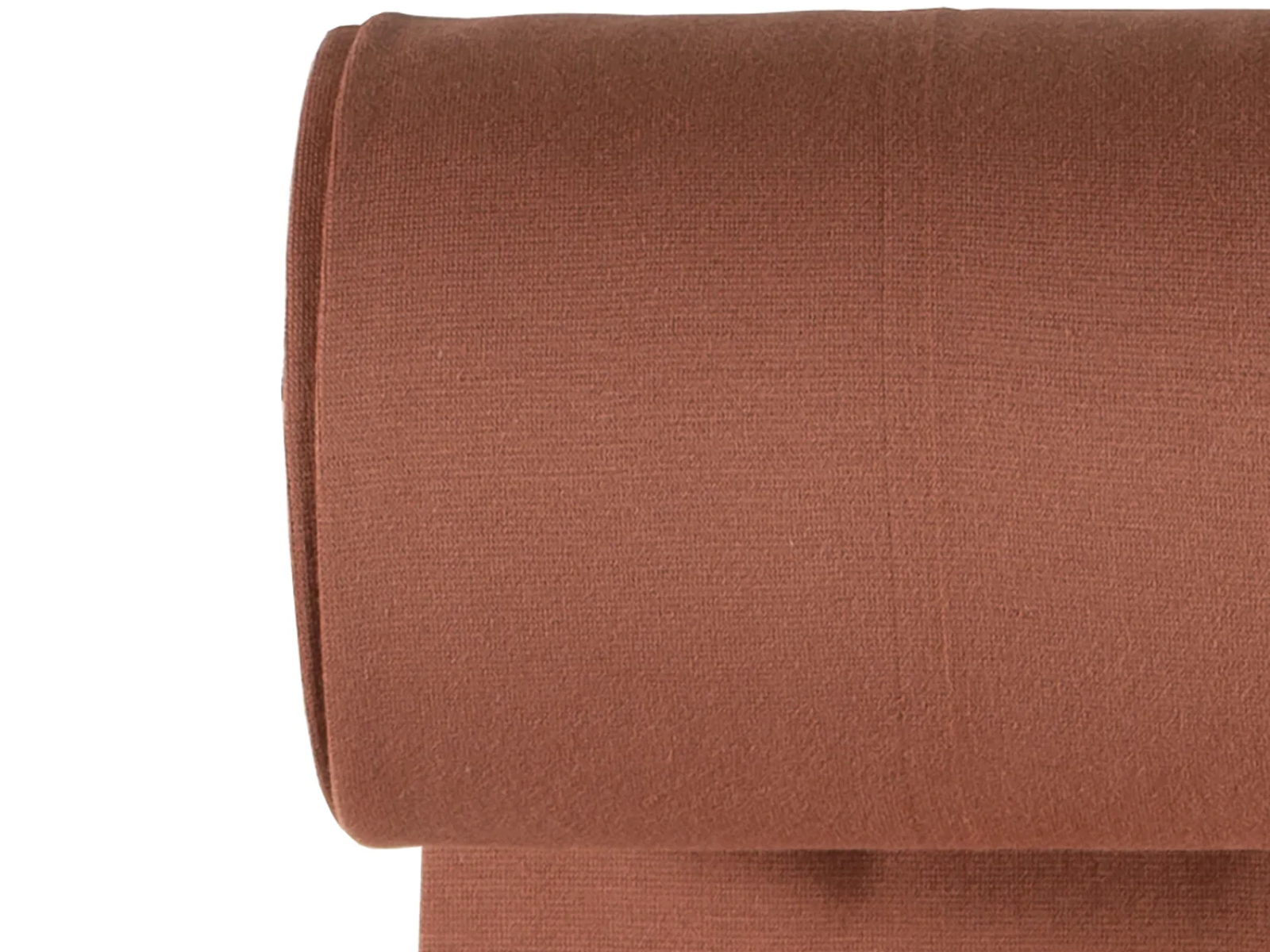 Glattes Bündchen Stoff im Schlauch -uni