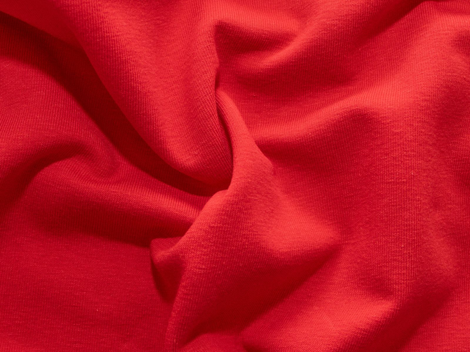 Baumwolle Jersey Stoff - uni