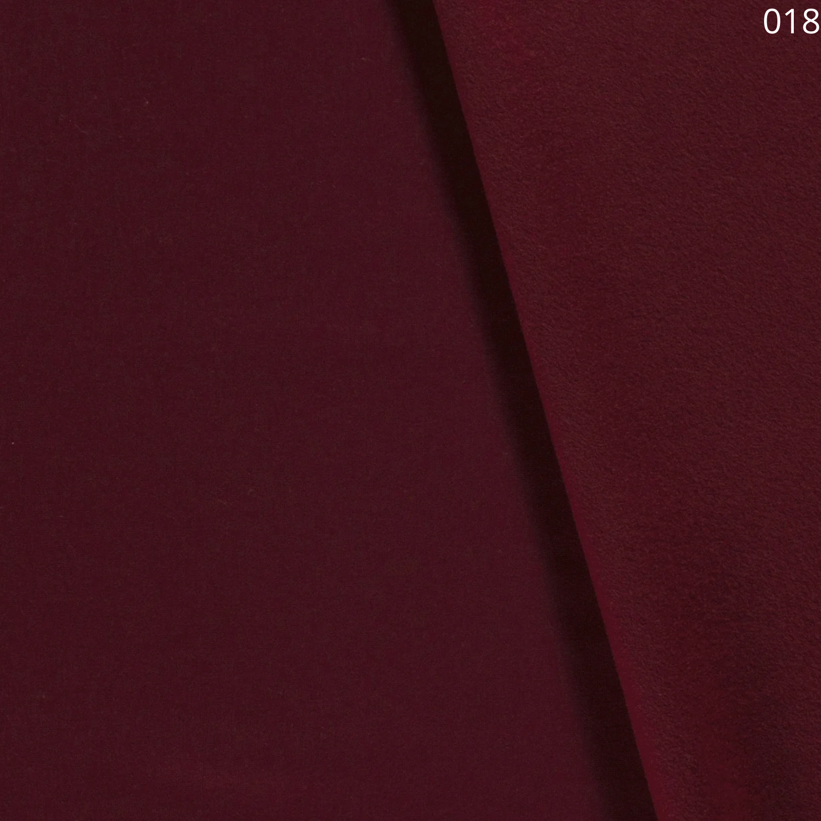 Angerauter Sweat Stoff - uni