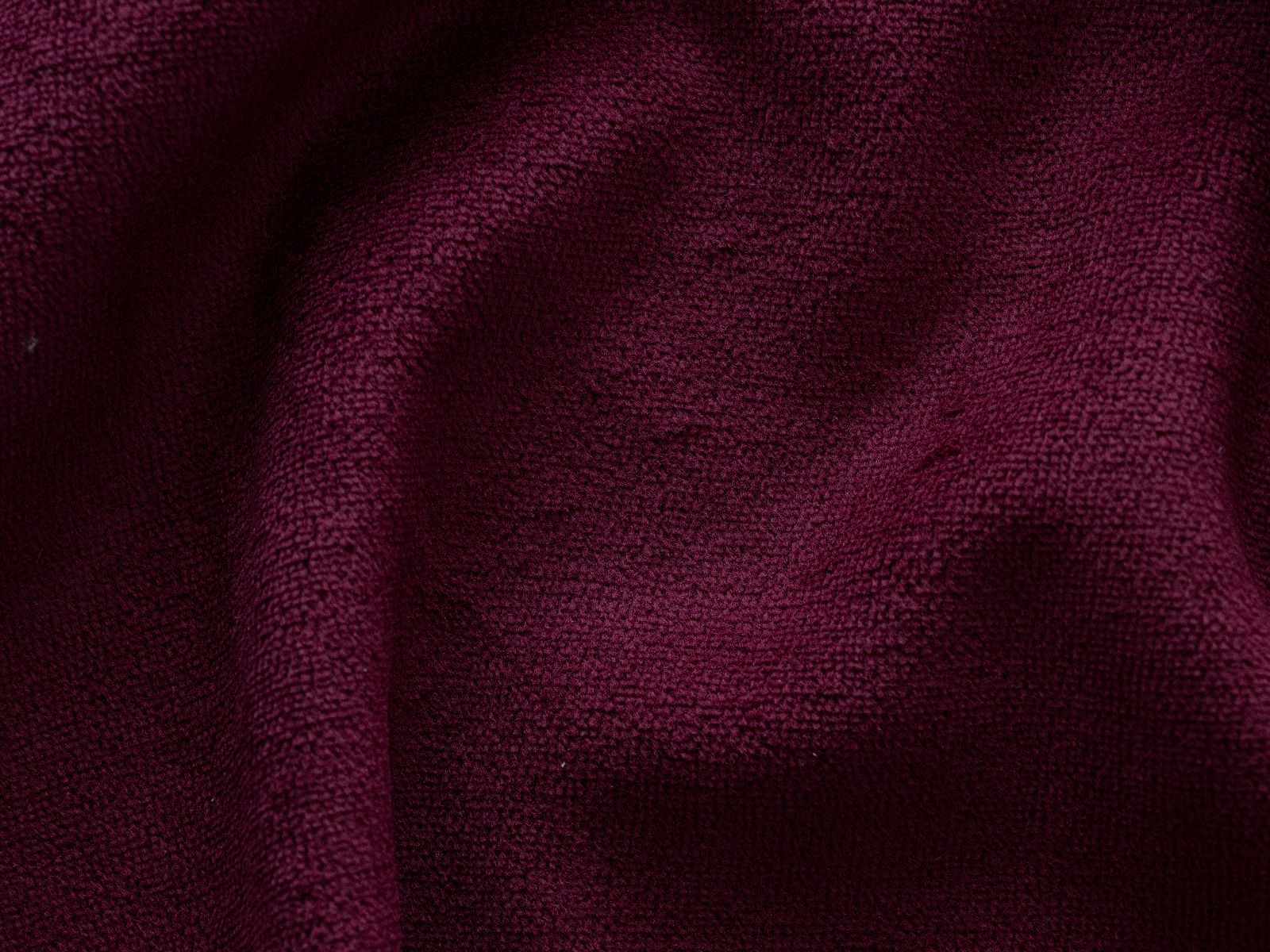 Nicki velours Stoff uni/melange