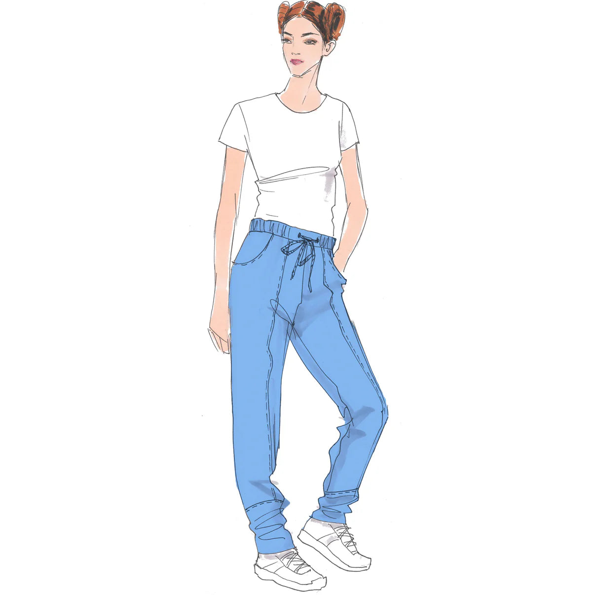 Papierschnittmuster Jogginghose Dagmar