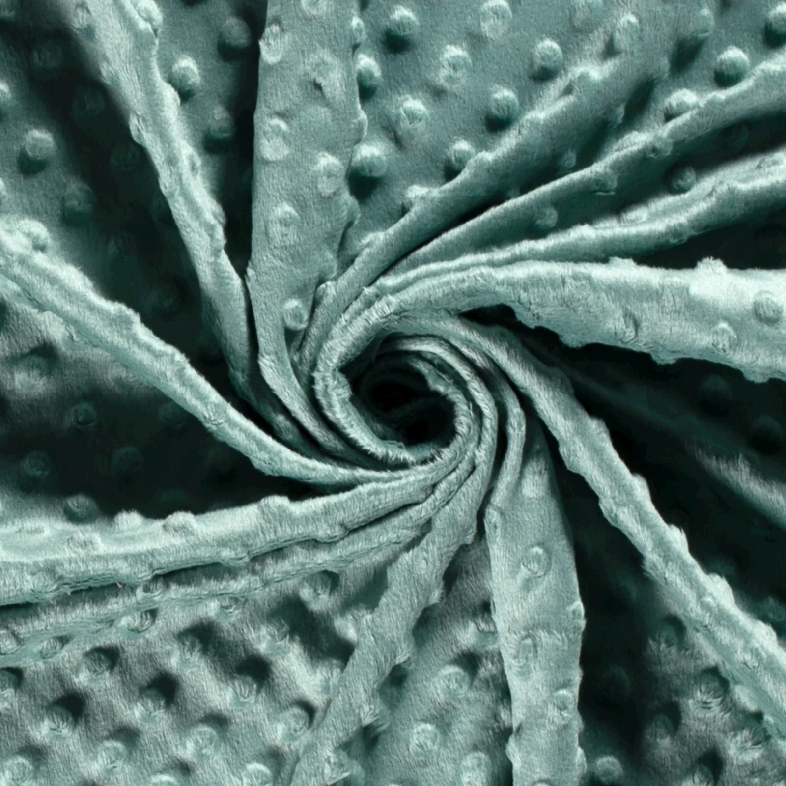 Minky-Stoff mit Noppenprägung