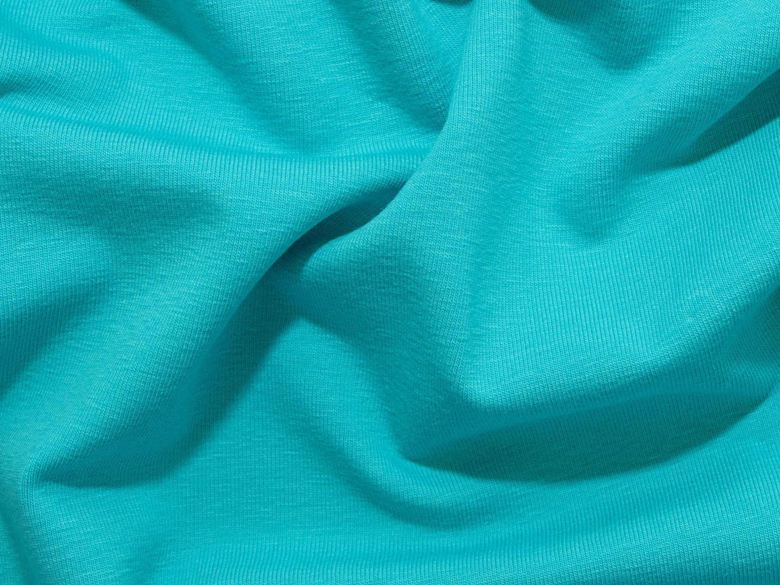 Baumwolle Jersey Stoff - uni