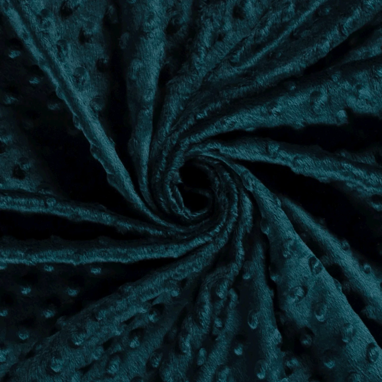 Minky-Stoff mit Noppenprägung