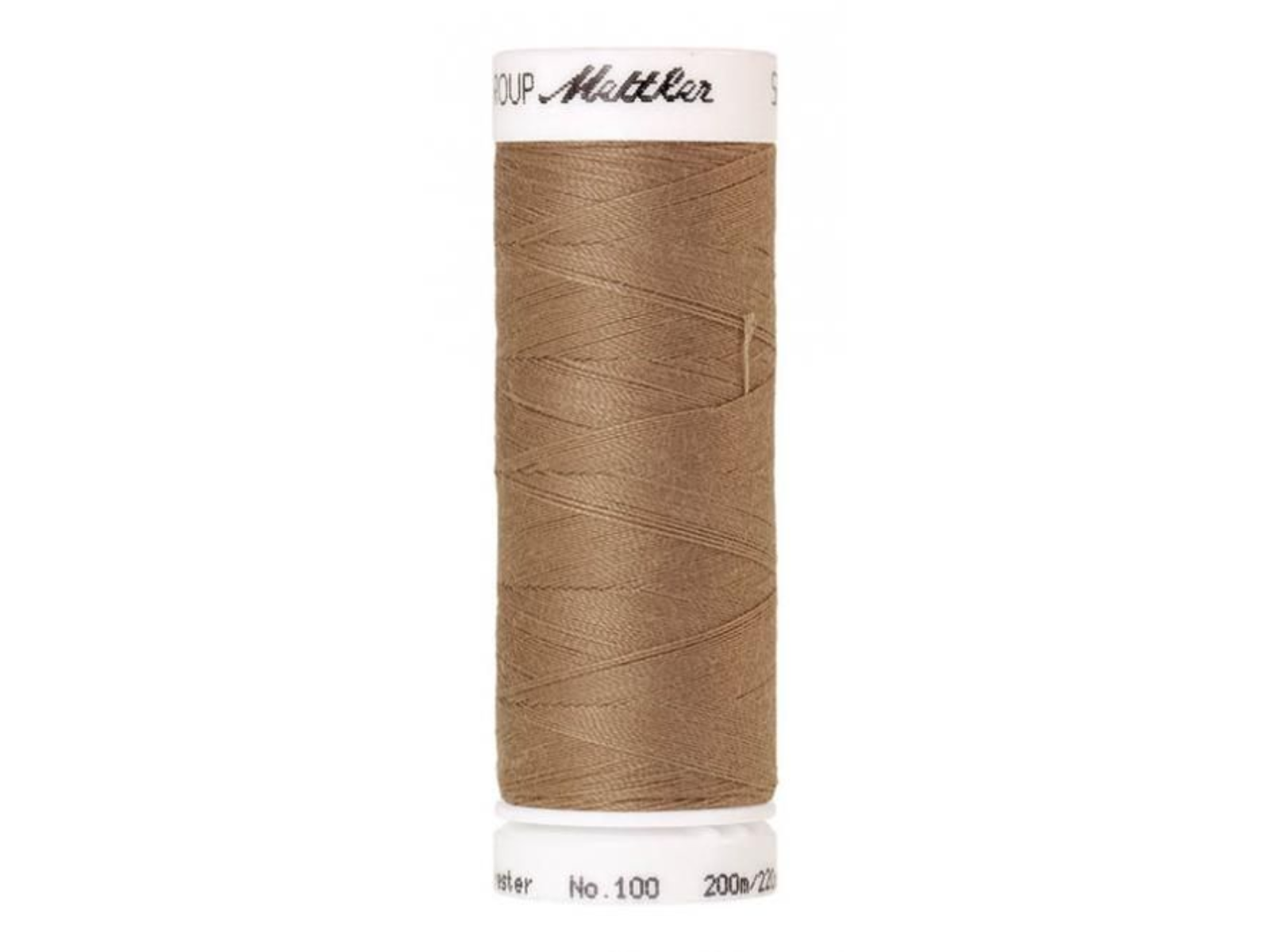 🧵  SERALON® - Allesnähergarn - 200 m • Beige - Sand - Braun - Nähgarn