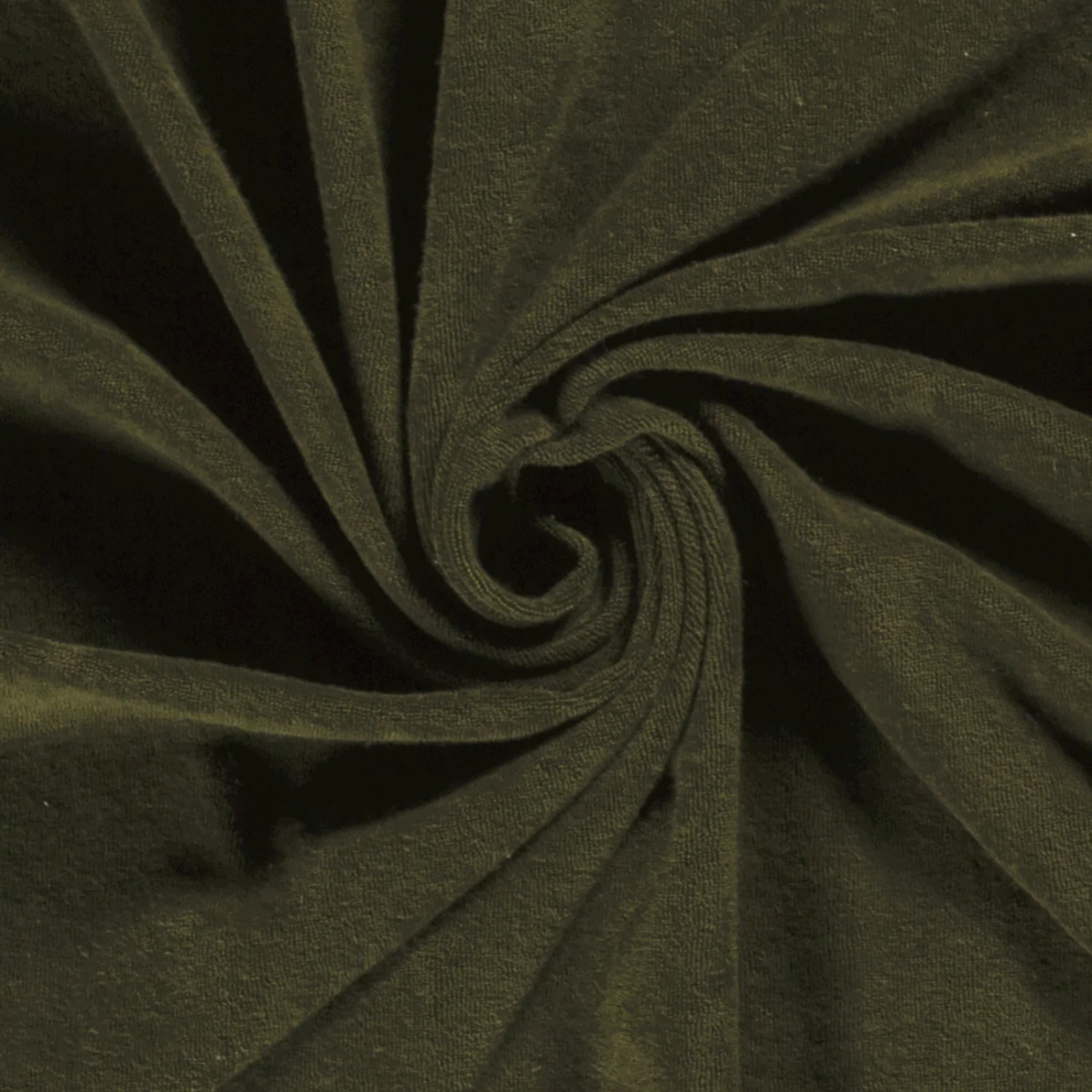 Frottee Stretch Stoff - uni