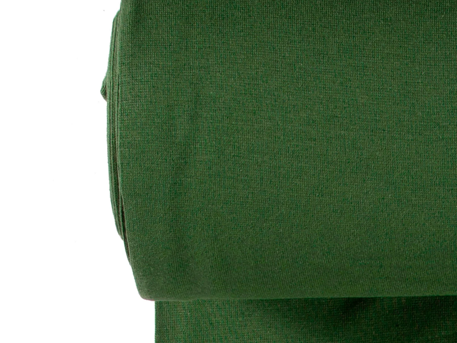 Glattes Bündchen Stoff im Schlauch