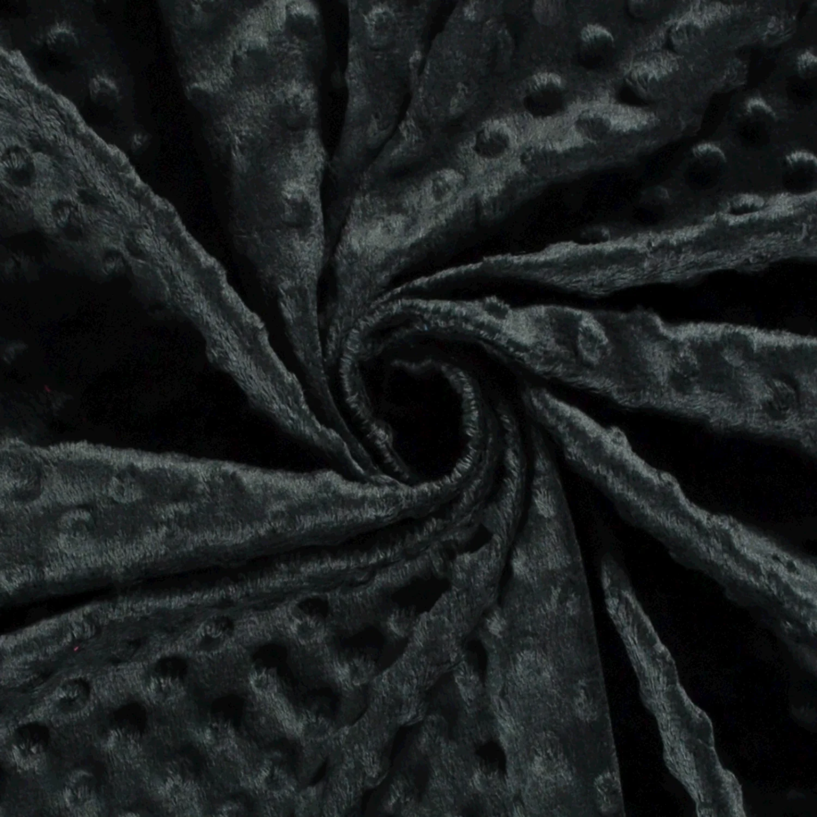 Minky-Stoff mit Noppenprägung