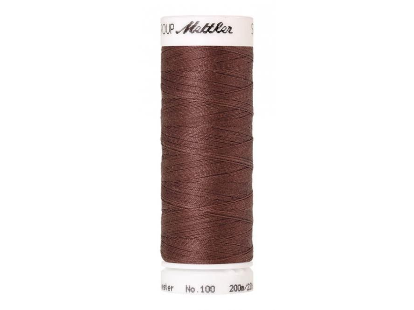 🧵  SERALON® - Allesnähergarn - 200 m • Beige – Rot – Bordeaux - Nähgarn