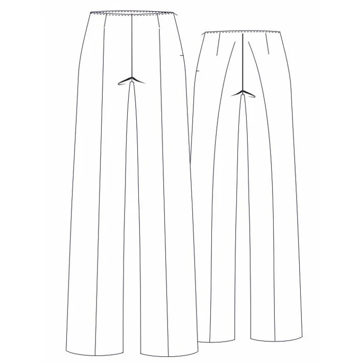 Papierschnittmuster Marlenehose Anke