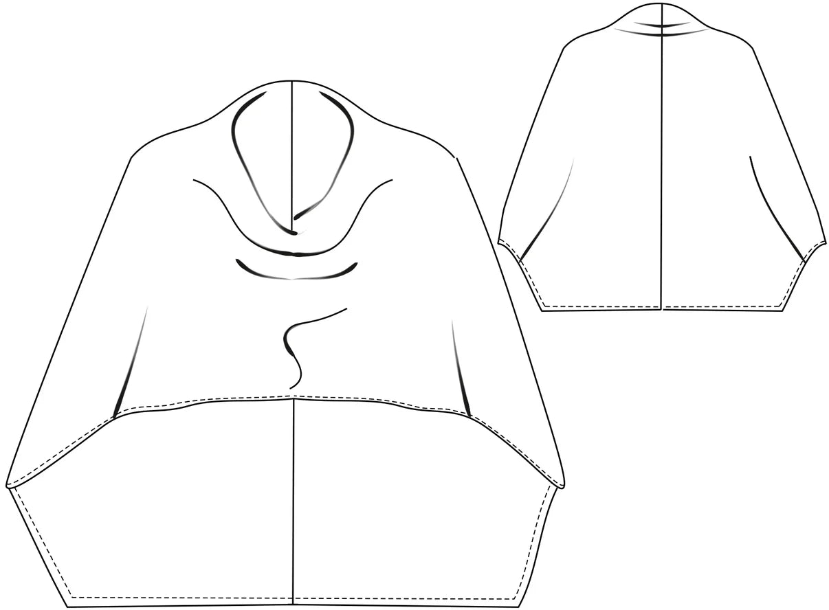 Papierschnittmuster Cape Ginger