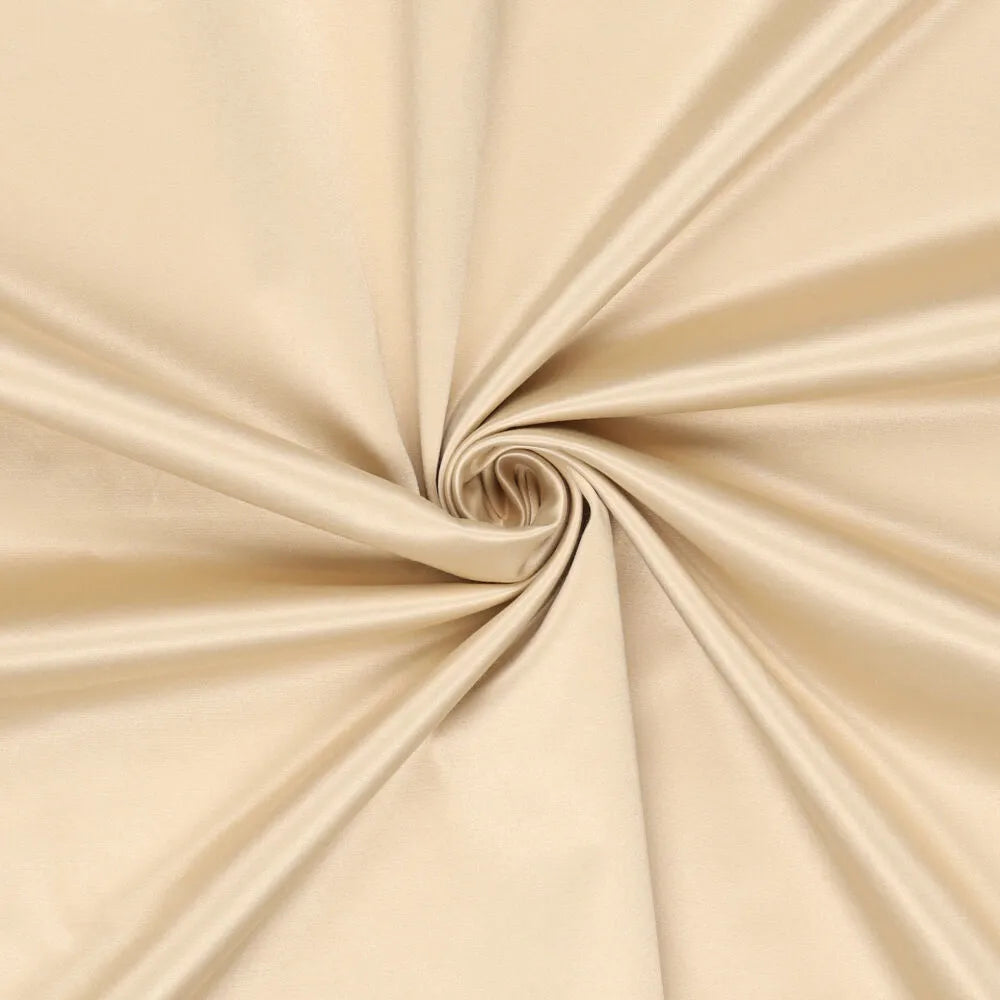 Baumwollsatin Stretch Stoff - Premium