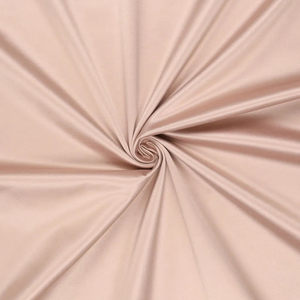 Baumwollsatin Stretch Stoff - Premium
