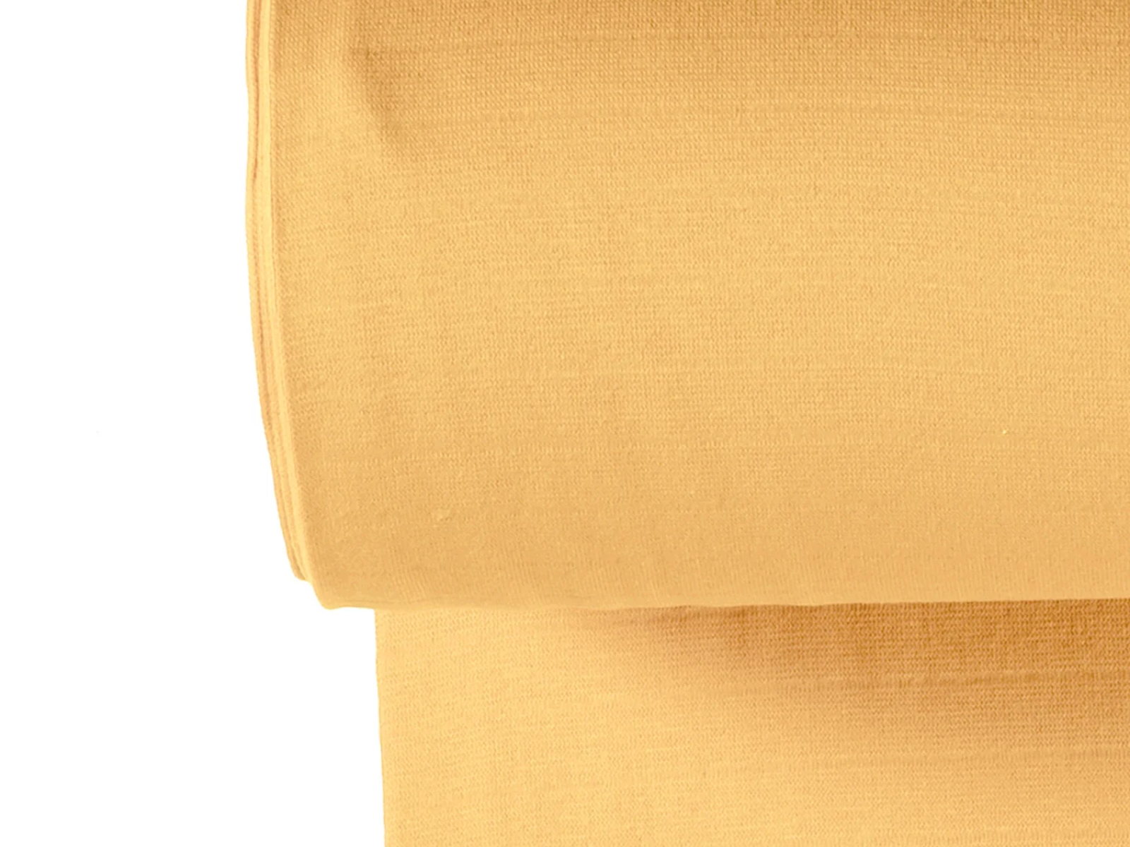 Glattes Bündchen Stoff im Schlauch